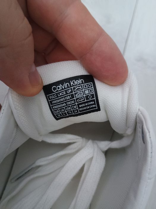 Sneakersy  Calvin Klein Vulc  Lace Up