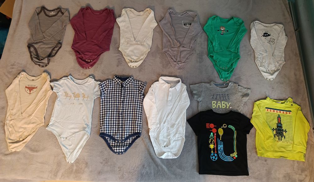 Ubrania chłopięce r. 86/92