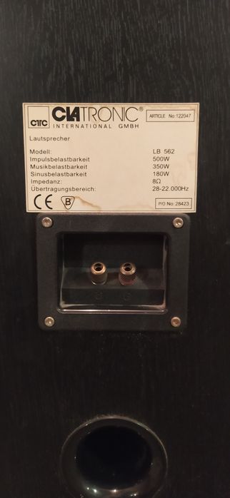 Głośniki podłogowe Clatronic LB 562