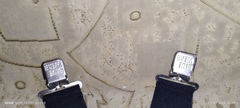 Sprzedam szelki szerokie czarne blue vera