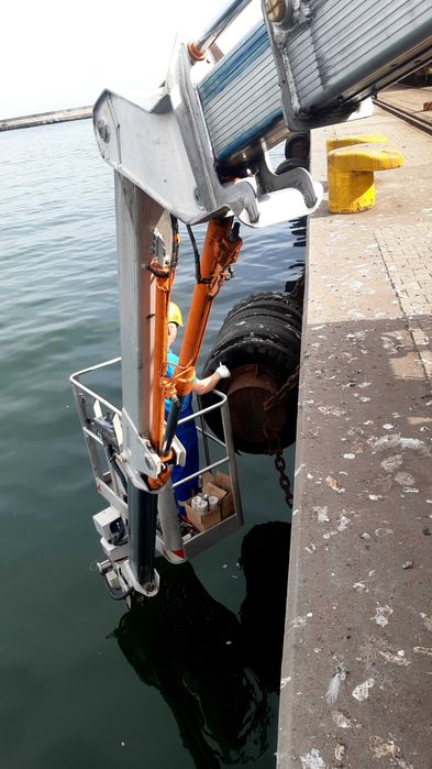 Podnośnik Koszowy Czyszczenie Elewacji Czyszczenie Kostki Brukowej