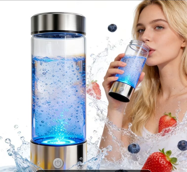 Генератор водню Rich Hydrogen Water Cup 500мл акуумуляторний. НОВИЙ