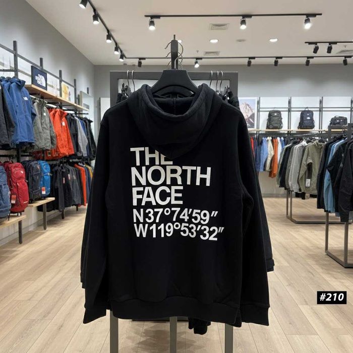 Черный • THE NORTH FACE Худи • ТНФ Mouintains • XS S M L XL