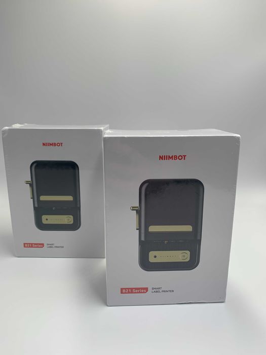 Портативний термопринтер NIIMBOT B21 (3 кольори)/+етикетки+ Гарантія