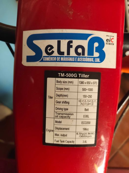 Motoenchada a gasolina