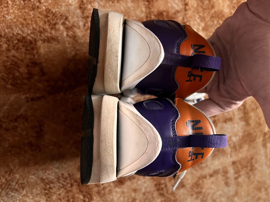 Nike x Sacai Vaporwaffle dark iris оригинал