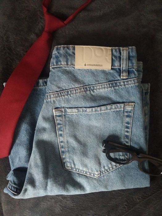 STRADIVARIUS jorts/baggy. Сині шорти.