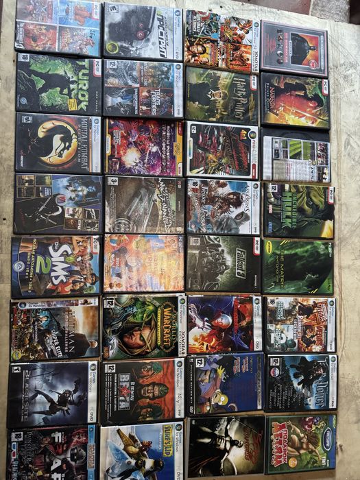 Коллекция PC игр на дисках DVD — 28 шт. Ретро игры