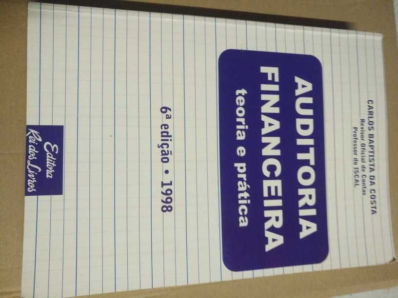 Vários livros de Economia, Gestão, Auditoria e Contabilidade