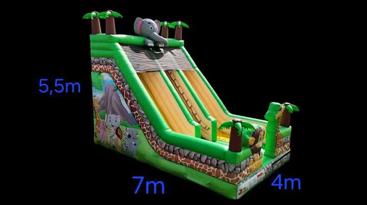 Dmuchaniec, wynajem, dmuchana zjeżdżalnia