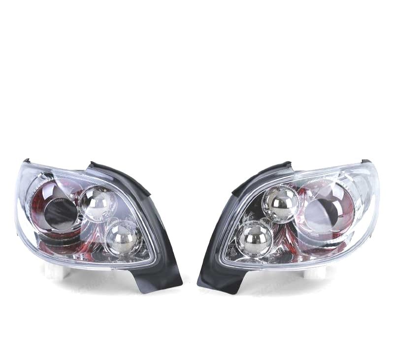 PILOTOS PEUGEOT 206 CC 98-09 FUNDO CROMADO