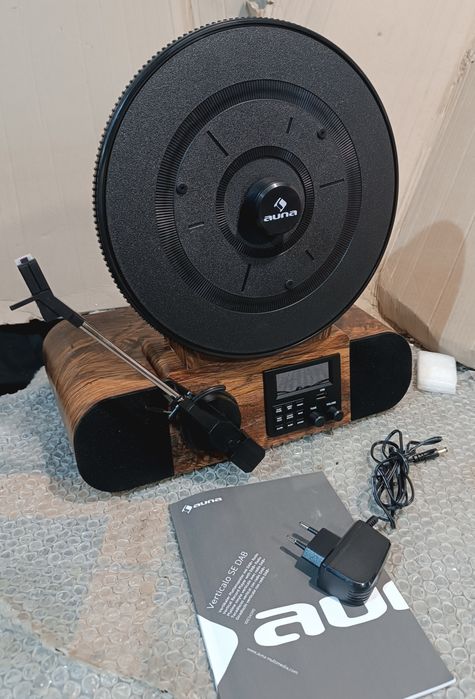 Програвач вінілу Auna Verticalo SE DAB, BT, USB, FM