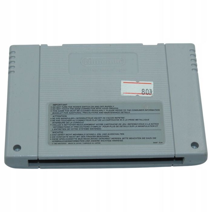 Dino Dini's Soccer Super Nintendo Entertainment System SNES