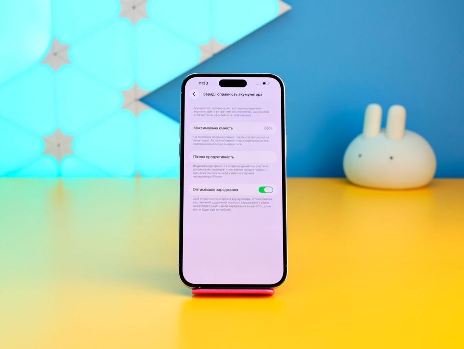 Смартфон Apple iPhone 14 Pro Max 128GB Silver (172852) Б/У З ГАРАНТІЄЮ
