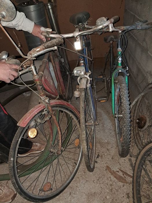 Conjunto de bicicletas para recuperar