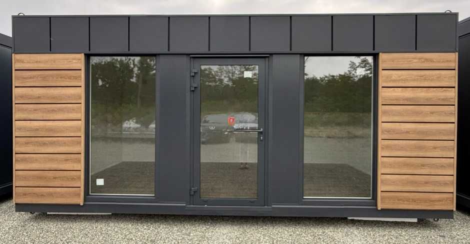 Pawilon kontener 6mx3m 600x300 cm biurowy usługowy ogrodowy handlowy - Więcej