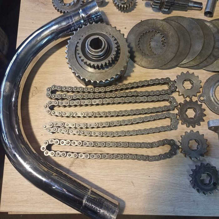 Części WSK 175, tryb zdawczy i inne