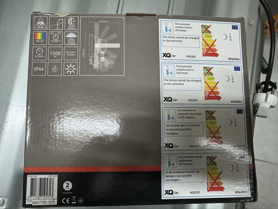 LUZ DE SEGURANÇA LED