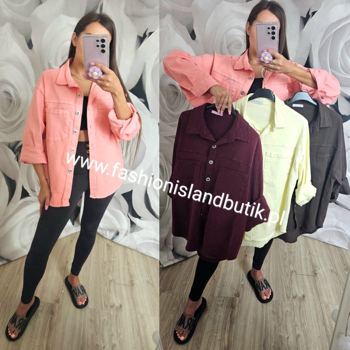 Koszula katana jeansowa