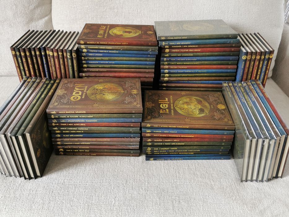 Kolekcja Hachette Mitologia Nordycka tomy 1-90 stan idealny