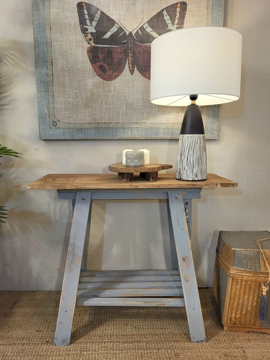 mesa, apoio, consola, aparador talha,  rustico