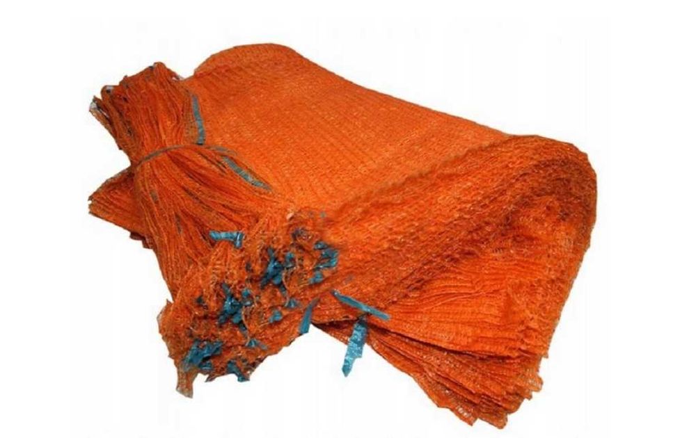 Worki raszlowe siatkowe 25kg na ziemniaki drewno 100szt