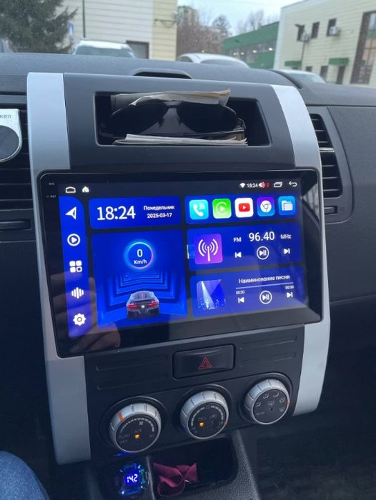 Rádio 10"Android Nissan X-Trail T31 Carplay Android Auto 2/32GB GPS novo