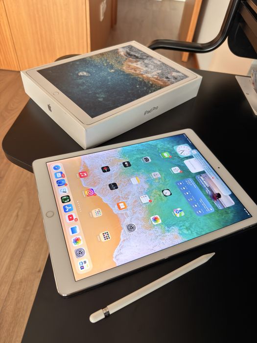 iPad Pro 12.9” 512gb com Apple Pencil e caixa original