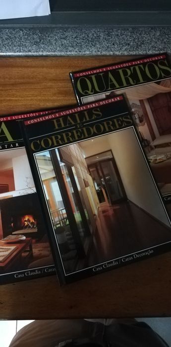 Livros conselhos e sugestões para decorar