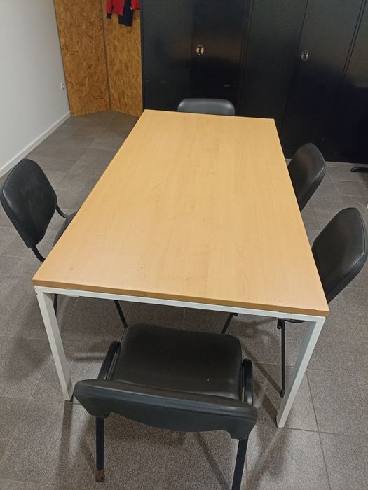Mesa escritório vários tamanhos e modelos