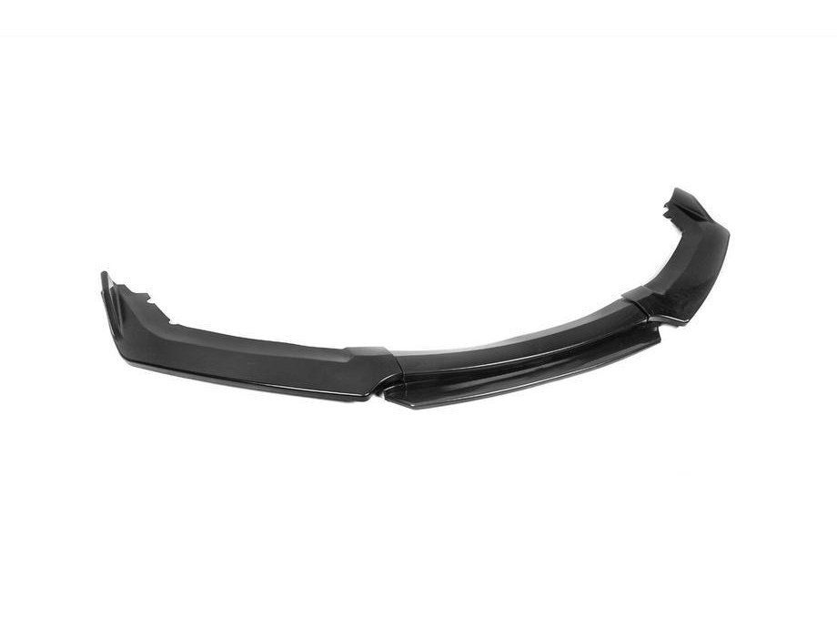 Volkswagen Caddy 2010-2015 рр. Передня лип накладка Niken Black (ABS)