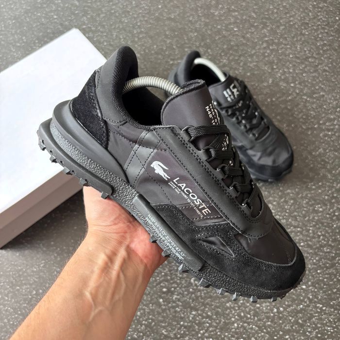 Lacoste Elite Active Оригинал новые лакоста черные мужские кроссовки