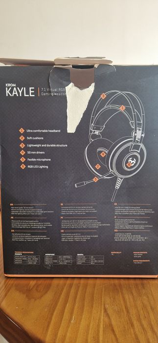 Headset Gaming Nox Krom Kayle 7.1
Headset Gaming Nox Krom Kayle 7.1 - 2
Headset Gaming Nox Krom Kayle 7.1 - 3
Headset Gaming Nox Krom Kayle 7.1 - 4
He