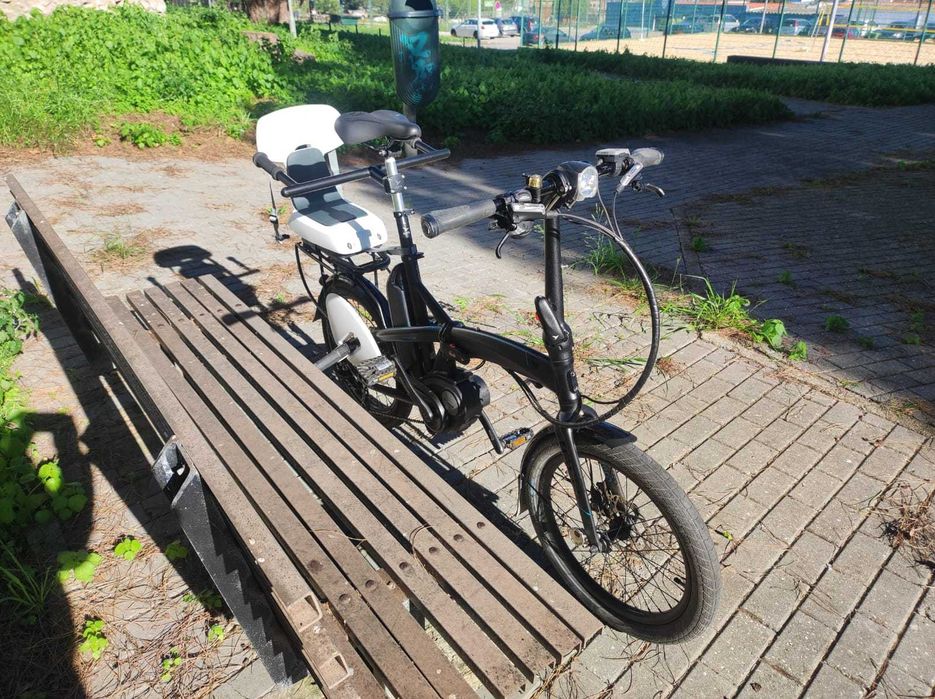 Tern Vektron S10 + cadeira Polisport Guppy Junior