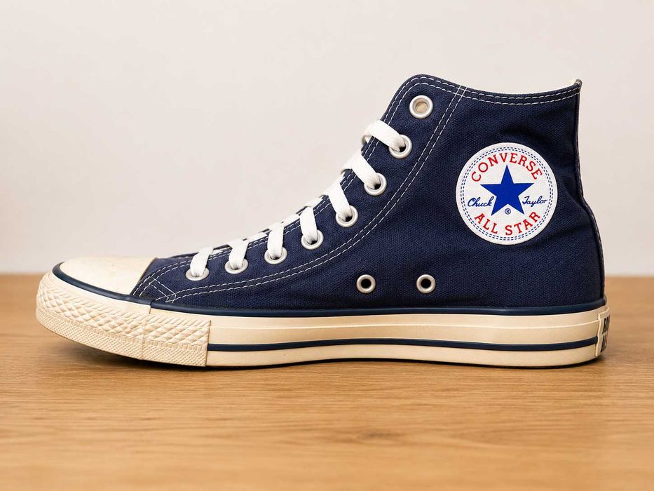 Ténis Converse Chuck Taylor All Star Cano Alto Azul Marinho – 36