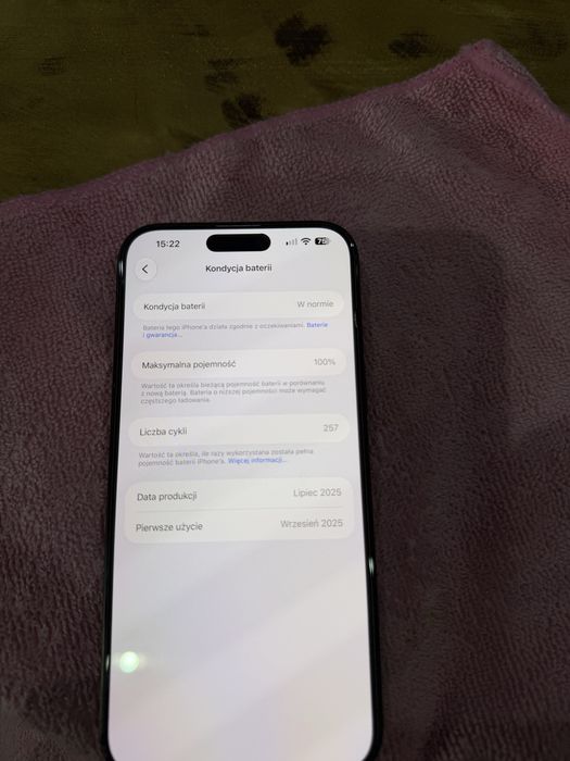 Iphone 16 Pro Max 256GB Black 100% Kondycja Polecam !!