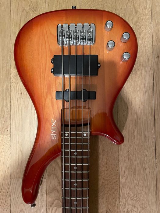 Leworęczne Gitary -- Epiphone SG // Shine 5 strun