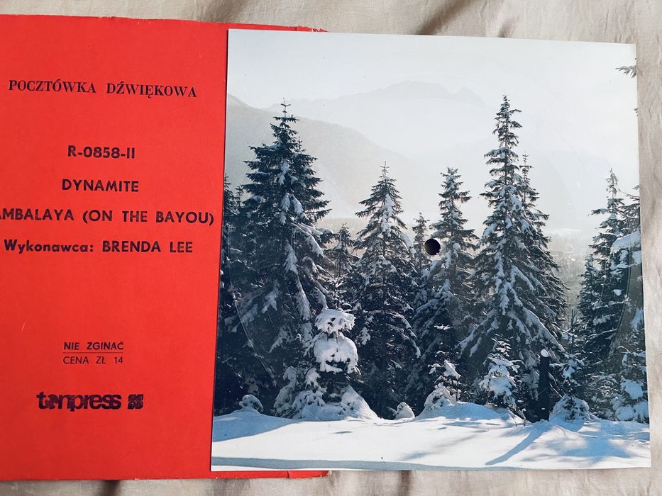 Pocztówka dźwiękowa Brenda Lee Jambalaya Dynamite.