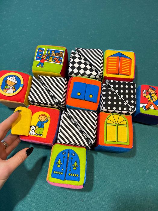 М’які іграшкові кубики KS Kids
