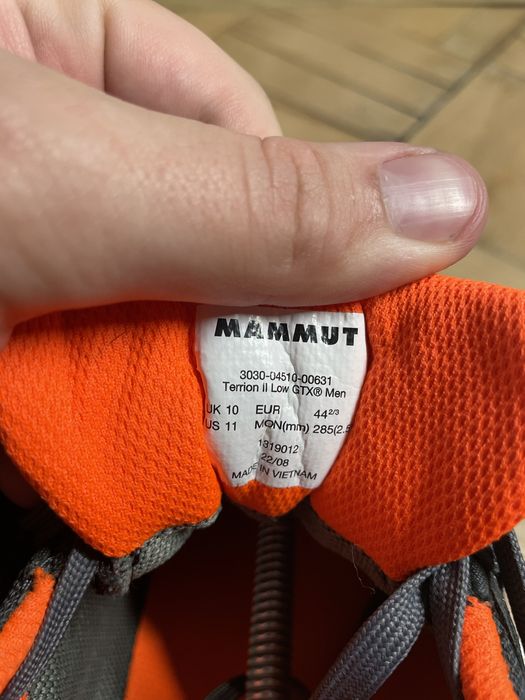Трекінгові черевики Mammut Terrion 2 low Goretex
