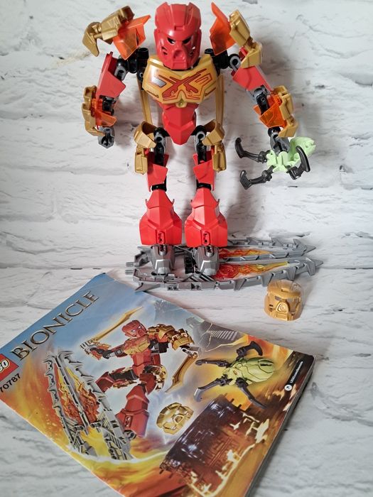 Лего біонікл lego bionicle Таху Повелитель вогню 70786