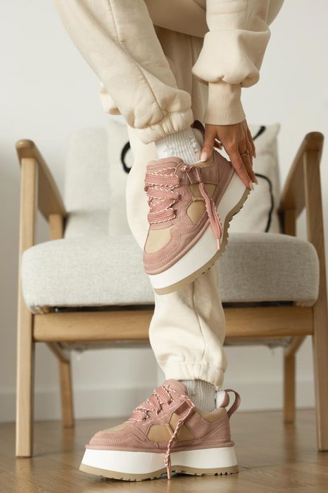 Угги жіночі UGG Astromel Jasmine (термо)(білі,чорні,коричневі,рожеві)