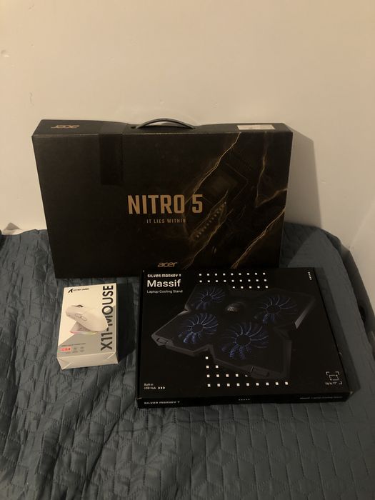 Acer Nitro 5 rtx 4060 8, i5 12 gen, 32 gb ram 1.5 tb ssd