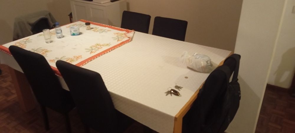 Mesa Jantar Sala + Cadeiras