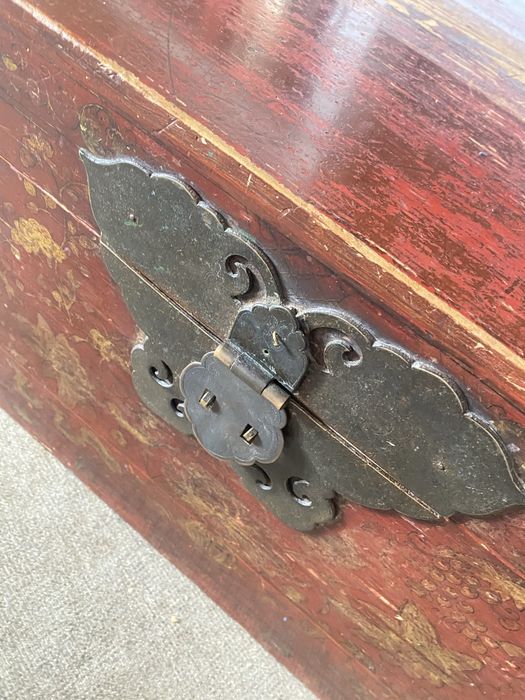 Arca /mesa de apoio - madeira  50x78cm