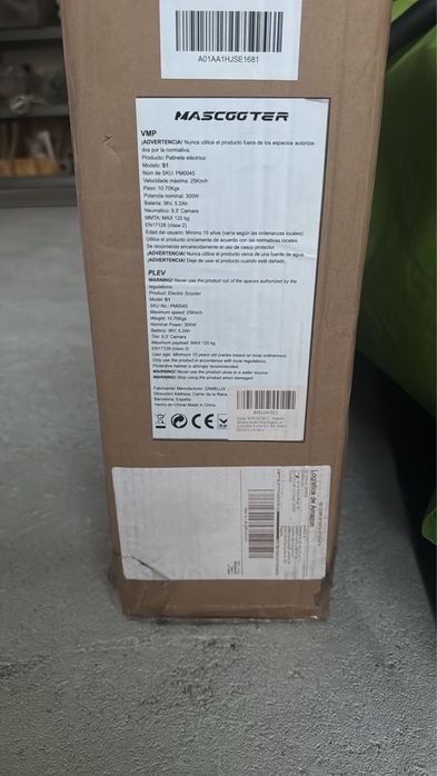 Trotinete elétrica “Mascooter S1”