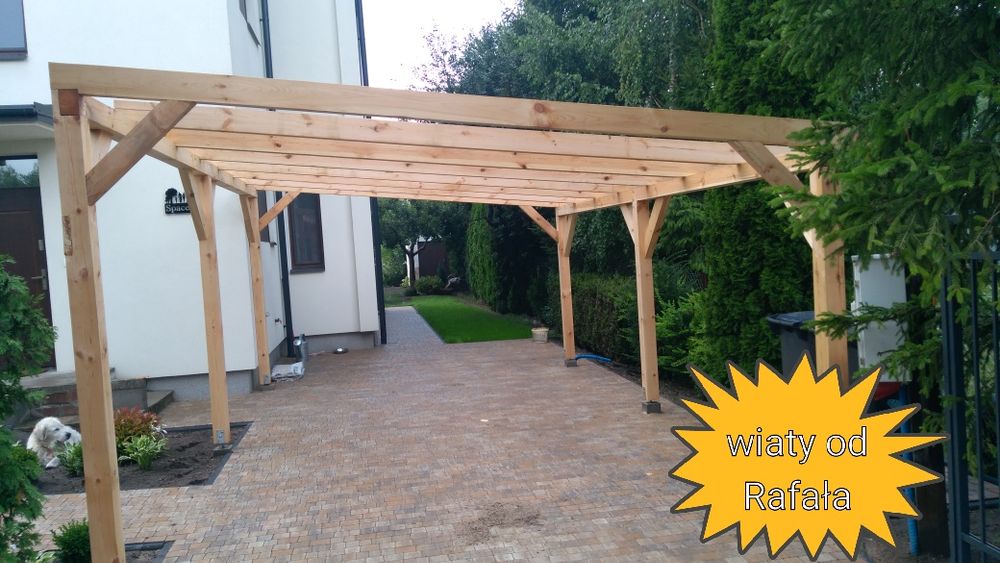 Tanie wiaty pergola ogrodowa zadaszenie tarasu na auto
