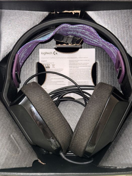 Навушники з мікрофоном Logitech G335 Wired Gaming Black