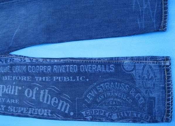JEDYNE jak NOWE jeansy LEVIS 501 edycja specjalna LIMITED diesel