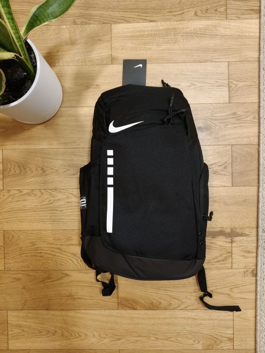 Plecak Nike Elite czarny biały  nowy szkolny sportowy torba treningowa koszykarski Jordan nba